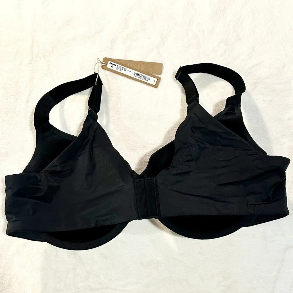 NWT SKIMS Smoothing Intimates Full Coverage Lightly Lined Bra in Onyx - 42DD - Picture 4 of 9
